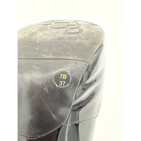 Black Patent Leather High Heel Pumps By Bcbgirls Professional Dress Shoes - Picture 8 of 8